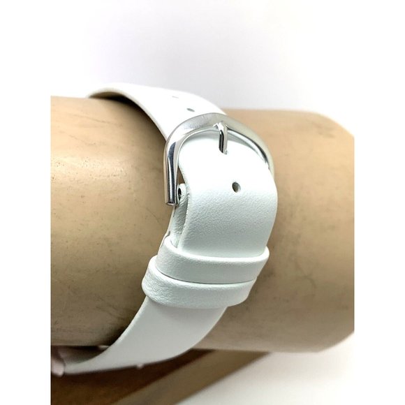 Coach Women's Watch 14503264 Pink Ceramic Case Quartz 36mm White Leather… - Picture 9 of 13